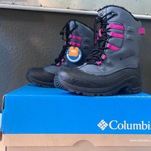 Sz 4 New (NWT) Columbia Youth Bugaboot Celsius Waterproof Girls Boots: Size 4